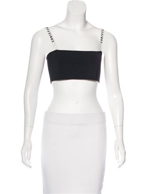 christian dior crop top straps|Dior dresses for women.